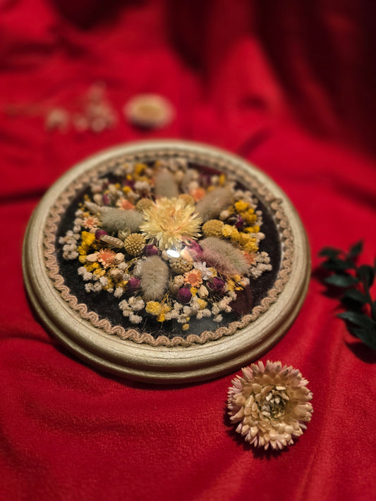 D004 Tablou deosebit cu flori naturale