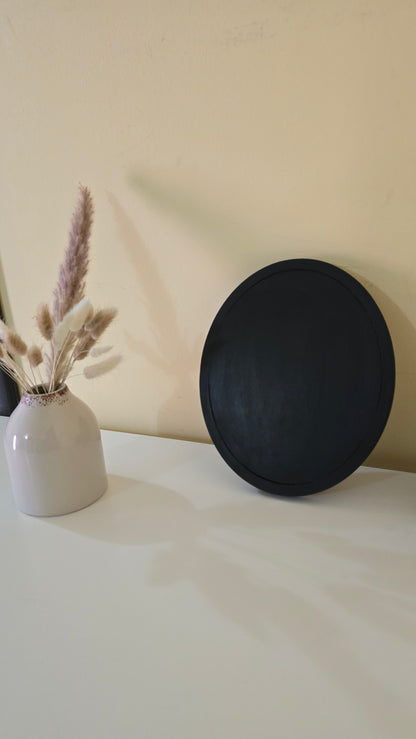 D034 Tablou oval cu flori naturale conservate – eleganță în detalii