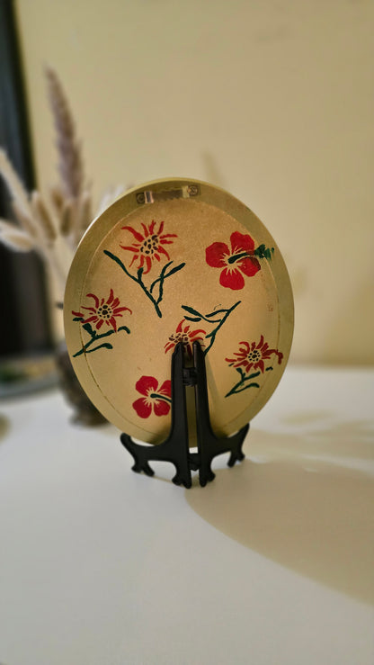 D020 Tablou floral realizat manual – un buchet care nu se ofilește niciodată ✨
